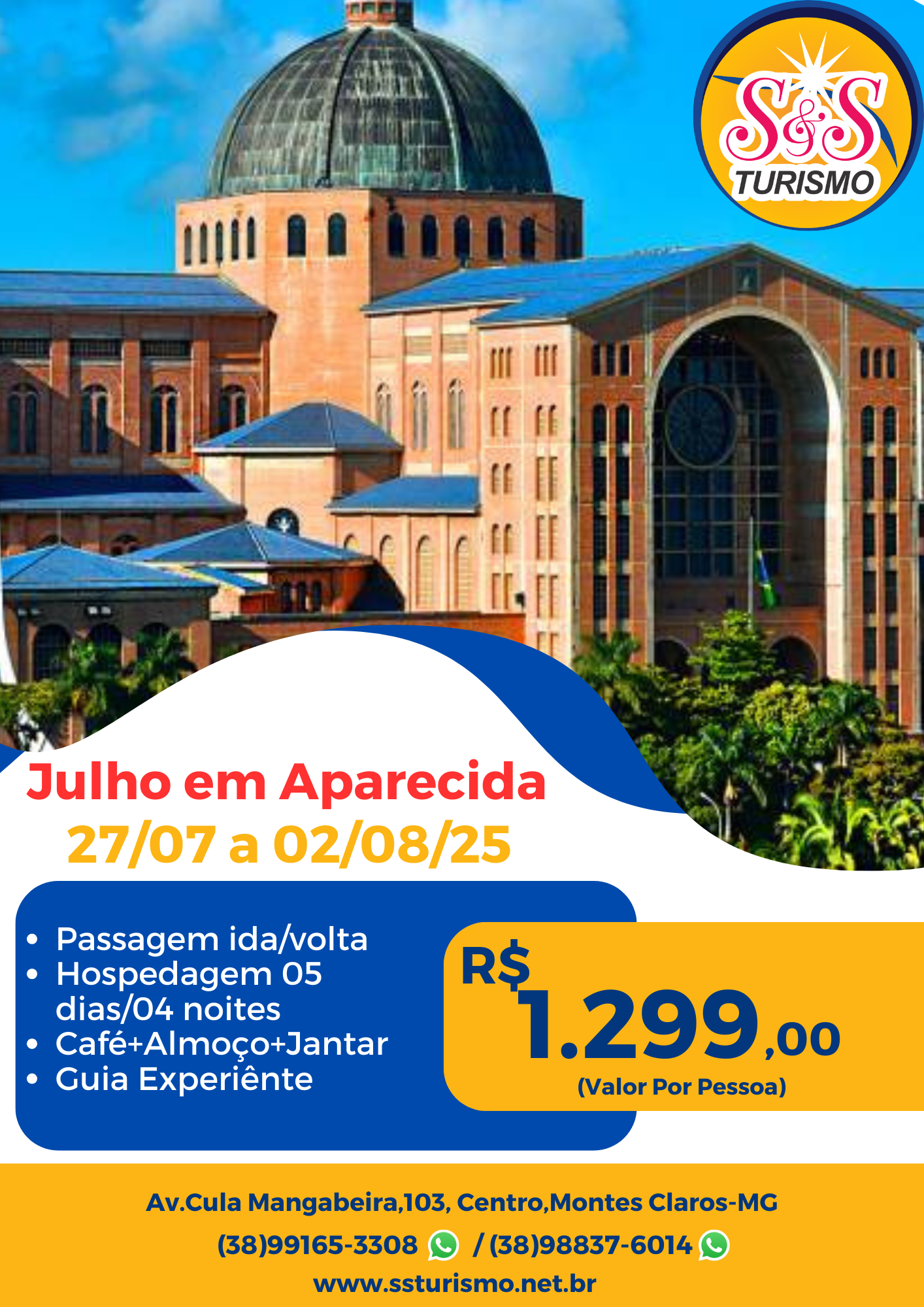 Julho em Aparecida
