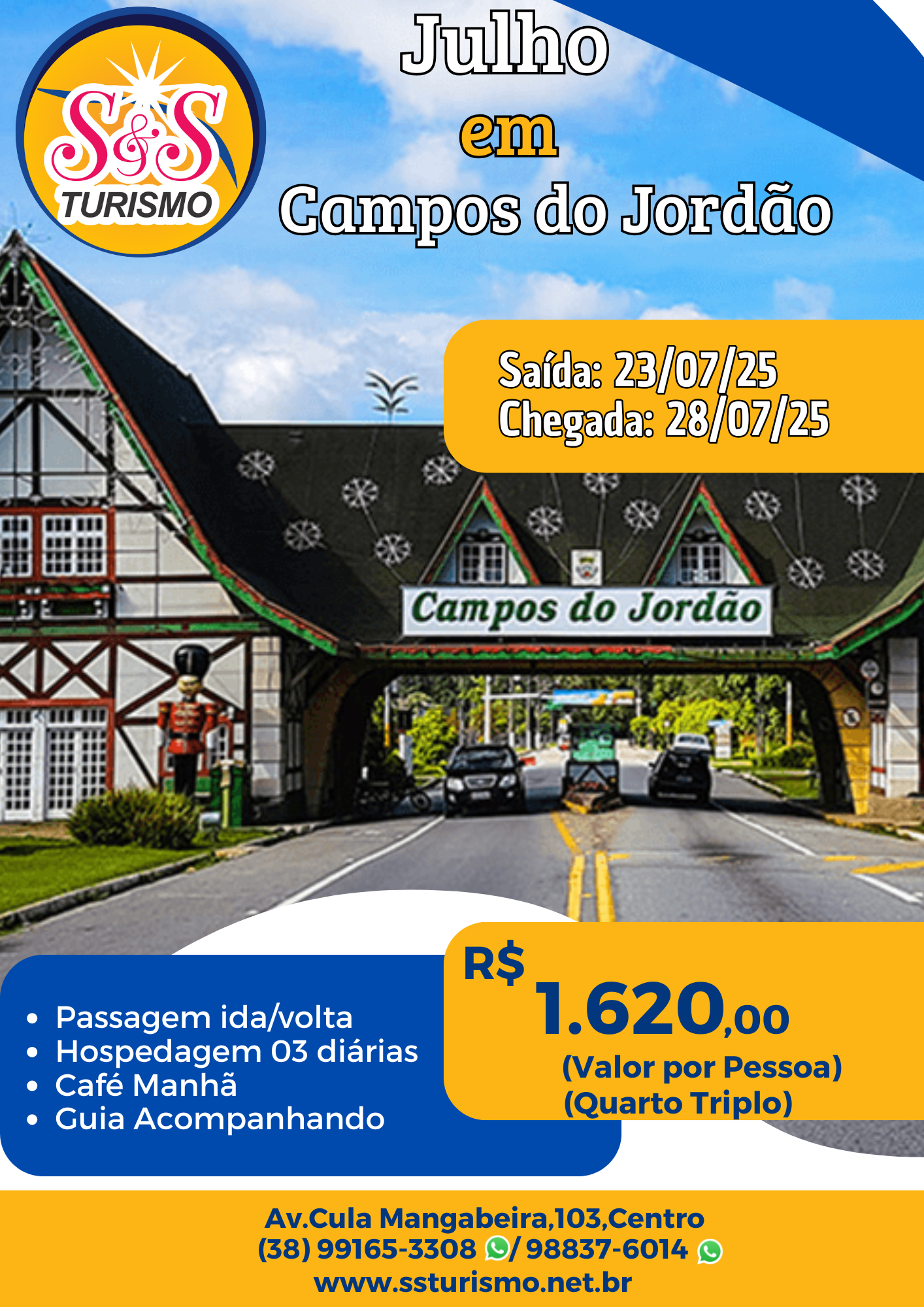 Julho em Campos do Jordão