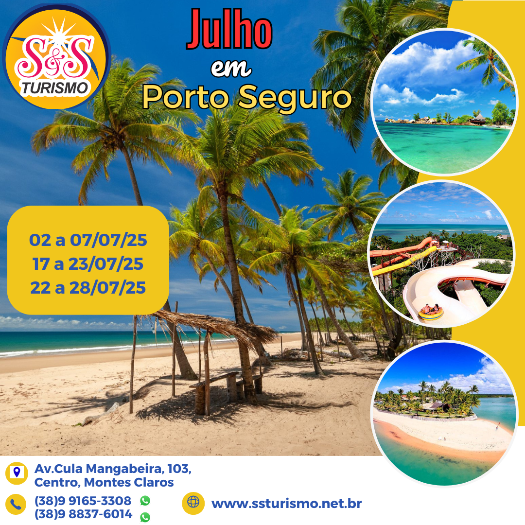 Julho em Porto Seguro