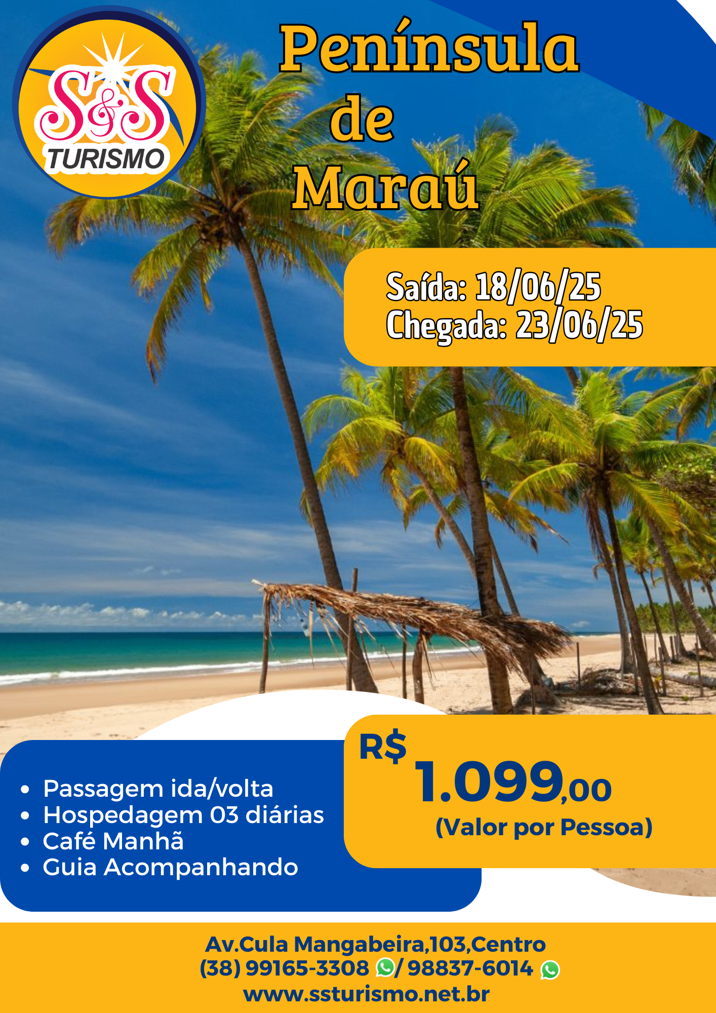 Junho em Peninsula de Maraú