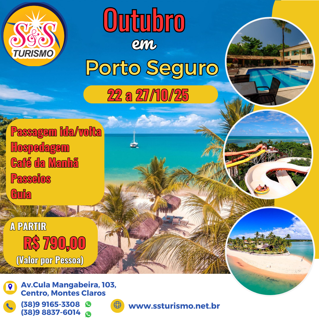Outubro em Porto Seguro