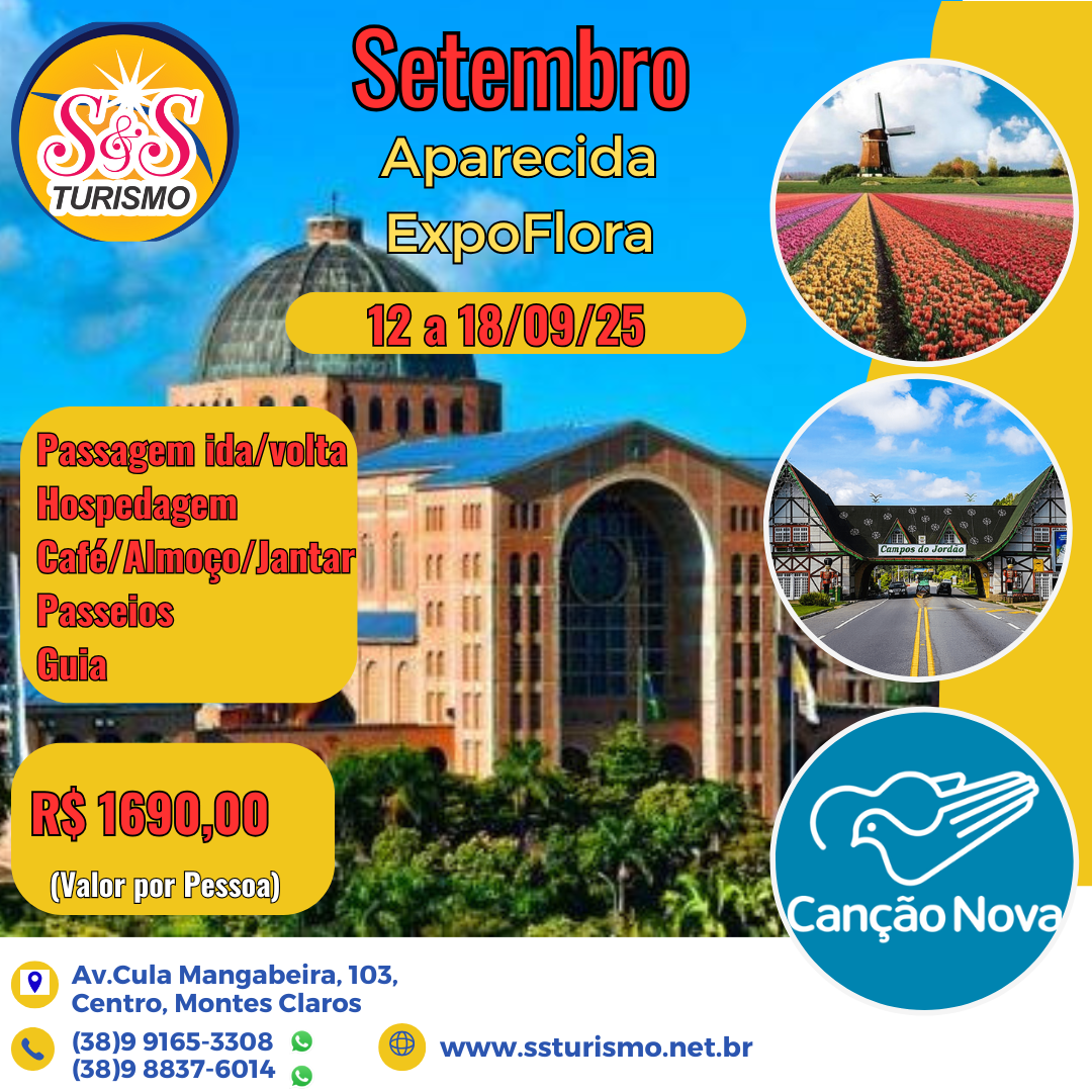 Setembro em Aparecida+ Expoflora