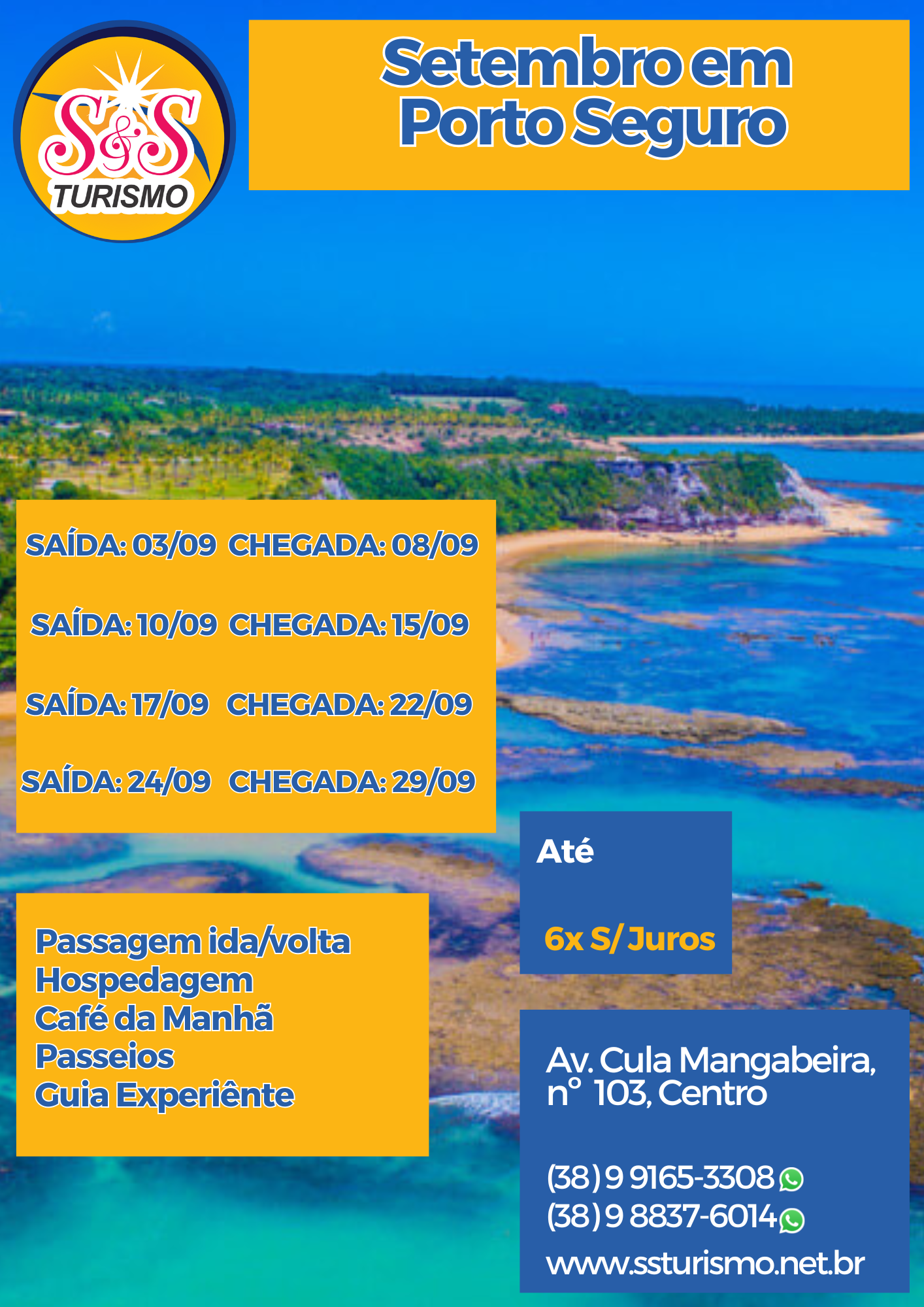 Setembro em Porto Seguro